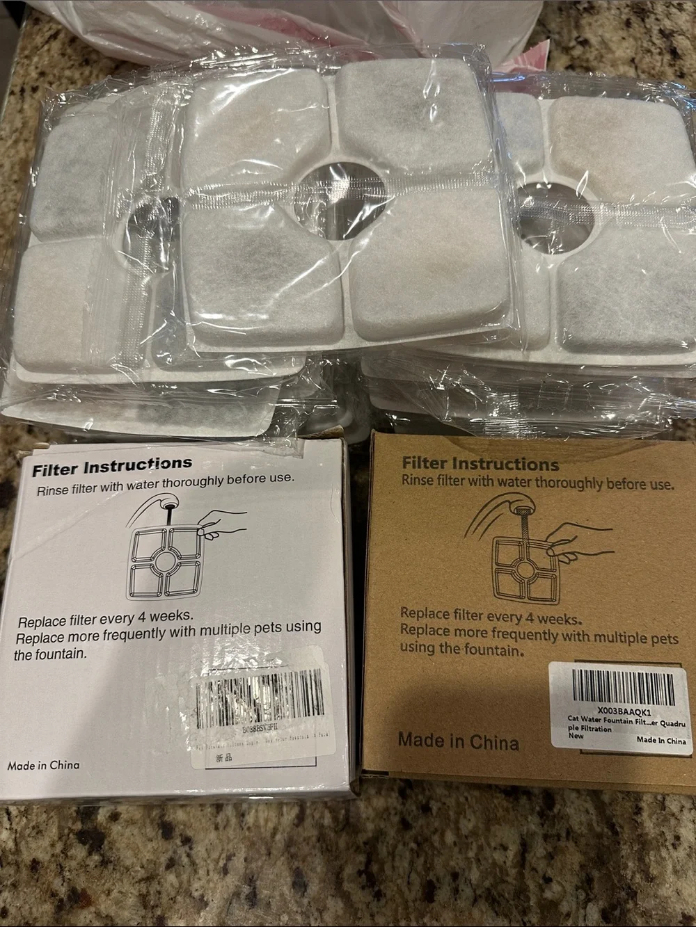 36 x Pet fountain filters